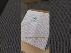 Ενεργοποιημένος κόκκος Β άνθρακα τράπεζας συμπαγές αέρα πλαίσιο χάλυβα φίλτρων πλαστικό/γαλβανισμένο