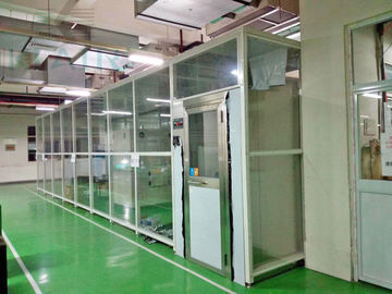 Φορητός μορφωματικός καθαρός θάλαμος ντους αέρα αποστειρωμένων δωματίων με Hepa Ffu Softwall