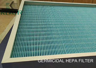 Μικροβιοκτόνο HEPA της PET PTFE φίλτρο αέρα μέσων για το κλιματιστικό μηχάνημα